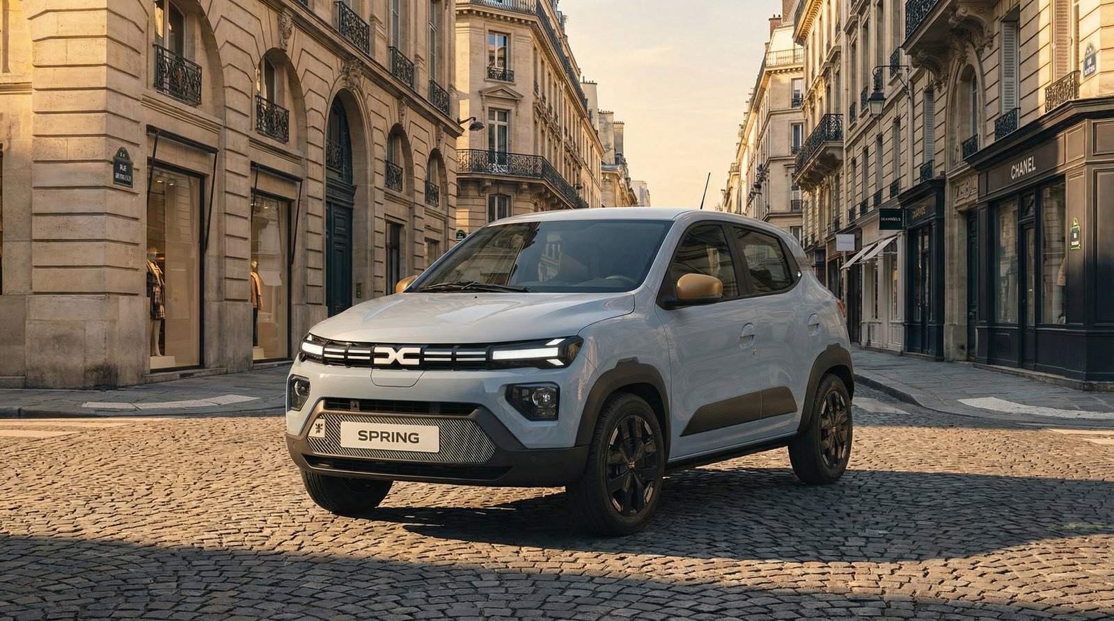 Dacia Spring en ville